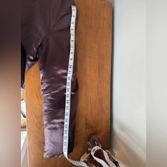 Jil Sander Silk Down Deep Purple Long Puffer Coat 38 - Picture 13 of 16